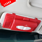 PU Car Multifunctional Tissue Box Decoration for Lexus