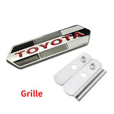 Metal Modified Decals Styling for Highlander Carmy Avalon Prius Corolla Yaris Hilux Auris Prius Badge Accessories
