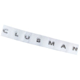 ABS Car Body Emblem Rear Sticker Trunk Decor Logo Decoration for MINI Cooper S Clubman Letter Badge Auto Exterior Accessories