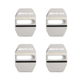 4pcs/set Mercedes Benz AMG Stainless Steel Car Door Lock Cover Protection