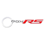 Chevrolet RS Logo Metal Car Key Rings Keychain Pendant