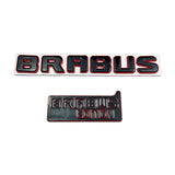 Mercedes Benz Brabus Metal Car Rear Emblem Decal Trunk Badge Sticker