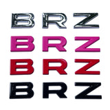 Subaru BRZ Logo Metal Letter Car Rear Sticker Decal Emblem Badge