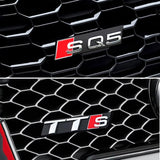 Audi SQ3 SQ5 SQ7 SQ8 RSQ3 RSQ5 RSQ7 TTS TTRS ABS Car Front Grille Emblem Badge