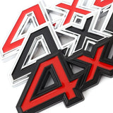 Jeep 4x4 Metal Car Rear Sticker Auto Trunk Emblem Badge Decal