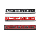Audi Limited Edition Logo Metal Car Rear Sticker Trunk Emblem Badge Decal