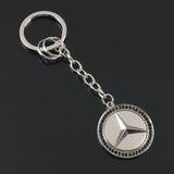 Mercedes Benz Diamond Metal Car Key Ring Pendent