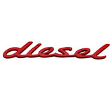 Jeep Diesel Metal Car Body Side Sticker Rear Emblem Badge