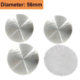 4pcs/set 56mm/65mm Tesla Car Wheel Center Hub Sticker Decal
