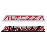 Car Front Grille Trunk Tail Emblem Sticker for Toyota ALTEZZA Auto Badge Decal Exterior Accessories