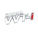 Car Trunk Emblem Sticker for Toyota Dual VVT-i Camry Corolla Yaris Rav4 Chr Auris Avensis Reiz Auto Decal Exterior Accessories