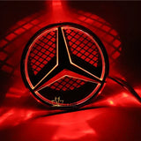 Car Front Grill Emblem Badge Light Led for Mercedes Benz W166 W176 W204 W207 W212 W218 W245 W251 W463