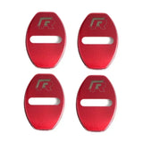 4pcs/set Volkswagen VW GTI Rline Stainless Steel Car Door Lock Cover Protection