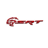 Dodge SRT Car Rear Sticker Auto Side Emblem Badge Decal