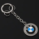 BMW Diamond Metal Car Key Rings Keychain Pendant
