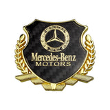 Mercedes Benz Metal Carbon Fiber Car Rear Sticker Shield Trunk Emblem Badge Decal