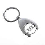 Audi Metal Car Key Chain Keyring