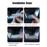 3pcs Aluminum Alloy Mercedes Benz Car Stickers Decal