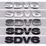 Land Rover SDV6 SDV8 TDV6 TDV8 Logo ABS Car Rear Sticker Decal Emblem Badge