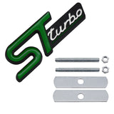Ford ST Turbo Metal Car Front Grille Emblem Badge Decal