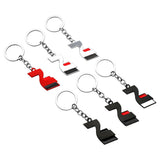 Hyundai N Logo Metal Car Key Rings Keychain Pendant