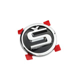 80mm/90mm Skoda S Logo ABS Car Front Hood Emblem Badge Rear Sticker Decal