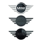 14.5*6.5CM Metal Car Front Cover Sticker Rear Badge Accessories for MINI Cooper