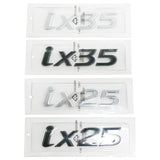 Hyundai IX25 IX35 Logo ABS Car Rear Emblem Badge Auto Trunk Sticker Decal