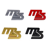 Mazda MS Mazdaspeed Metal Car Rear Sticker Decal Auto Front Grille Emblem Badge