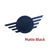 Metal Car Front Sticker for Mini Cooper Auto Rear Emblem Badge Accessories