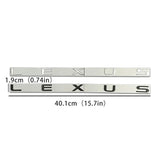 Metal Car Letters Rear Trunk Badge Emblem Sticker for IS200 IS300 IS250 IS350 ES200 ES240 ES250 ES260 ES300 ES350 RX300 RX350