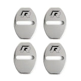 4pcs/set Volkswagen VW GTI Rline Stainless Steel Car Door Lock Cover Protection