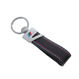 BMW M Power PU Leather Car Keychain Keyring