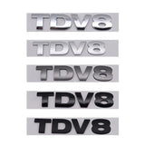 Land Rover SDV6 SDV8 TDV6 TDV8 Logo ABS Car Rear Sticker Decal Emblem Badge