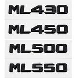 Mercedes Benz ML450 ML500 ML550 Car Rear Stickers Emblem Badge Decal