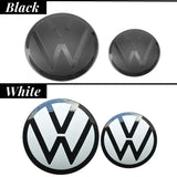 ABS Car Front Grille Emblem Rear Trunk Mirror Badge for Volkswagen VW Tiguan Bora Lavida PLUS Santana Touran CC Lamando PASSAT POLO