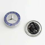 57mm ABS Car Front Hood Bonnet Emblem Badge for Mercedes Benz W124 W140 W163 W202 W203 W204 W210 W211 W212