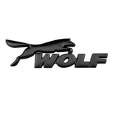 Ford Wolf Logo Metal Car Front Grille Emblem Trunk Badge Sticker Decal