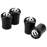 4pcs/set Chrysler MOPAR Logo Car Air Valve Stem Caps Auto Tyre Valve Covers