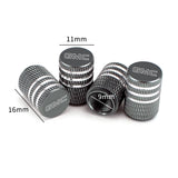 4pcs/set GMC Metal Car Wheel Tire Valve Stem Caps Covers