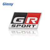 Car Rear Body Emblem Decal for GR Sport MN Yaris Hiace Estima Hilux Rav4 Supra Camry Crown Prado Levin CHR Avalon Corolla
