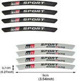 4pcs/set 9cm GR Sport GR Toyota Racing Aluminum Alloy Car Wheel Rim Tyre Sticker