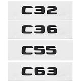 Mercedes Benz C32 C36 C55 C63 C200 C220 C230 ABS Car Rear Sticker