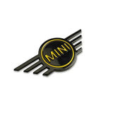 11.55*5.3CM Metal Car Front Sticker Cover Rear Badge for MINI COOPER Countryman Clubman JCW F55 F56 R55 R56 R60 F60 Accessories