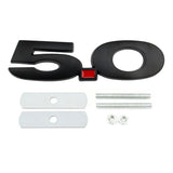 Ford 5.0 Logo Metal Car Front Grille Emblem Badge