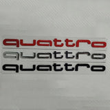 Audi Quattro Car Rear Sticker Trunk Emblem Badge Decal