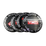 4pcs/set 65mm Toyota Car Wheel Center Hub Cap Sticker Decal