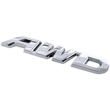 ABS Car Stickers AWD Logo Rear Trunk Emblem Badge Decals for VEZEL Accord Civic CR-V Toyota Highlander Volvo XC60 XC40 XC90