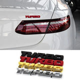 Car Trunk Front Grille Emblem Sticker for Toyota TURBO Avensis Orolla 4Runner Auris Rav4 Camry Auto Decal Exterior Accessories