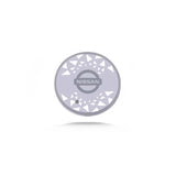 2pcs Nissan Logo Car Water Coasters 7-color LED Light Cup Mat Holder